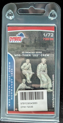 Dynamo Models 72036  1:72  -   WSS TIGER ''222'' Crew, Normandy (3D printed)