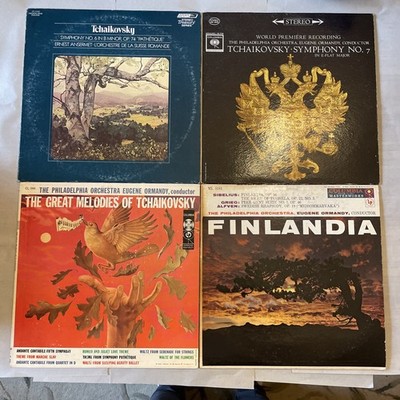 Classical LP Finlandia Tchaikovsky Orchestra Symphony No. 6 B Minor 7 E Flat Maj