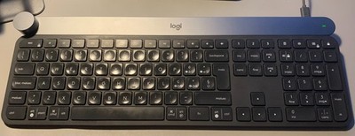 Logitech Craft Kabellose Bluetooth Tastatur - Italienisch QWERTY - Top Zustand