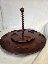 Vintage Franklin Mint Carousel Display For 12 Figurines