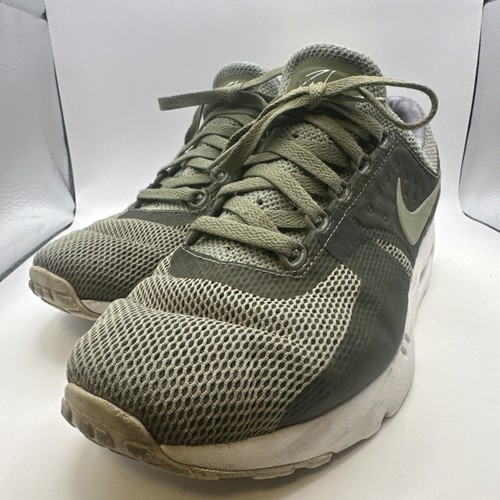 Nike Air Max Zero Olive Green Khaki Running Shoes Men's Size 10 /903892-200 RARE