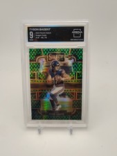 2023 Panini Select Concourse Tyson Bagent #18 Dragon Scale /70 Rookie Arean 9