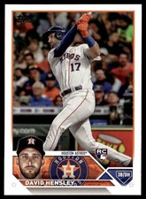 2023 Topps David Hensley Rookie Houston Astros #649