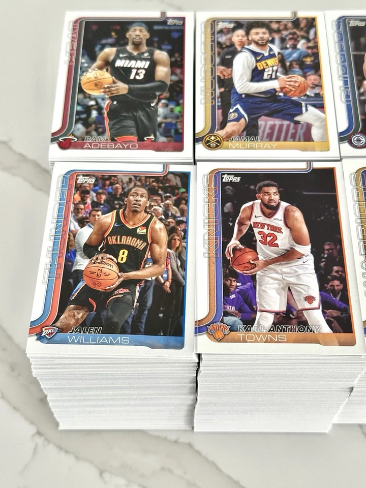 Lot of (2,400) 2025-26 Topps Basketball Cards + Includes 275 Rookies - Image 2 of 4