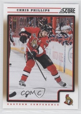 2012-13 Score Gold Rush Chris Phillips #329 0a4