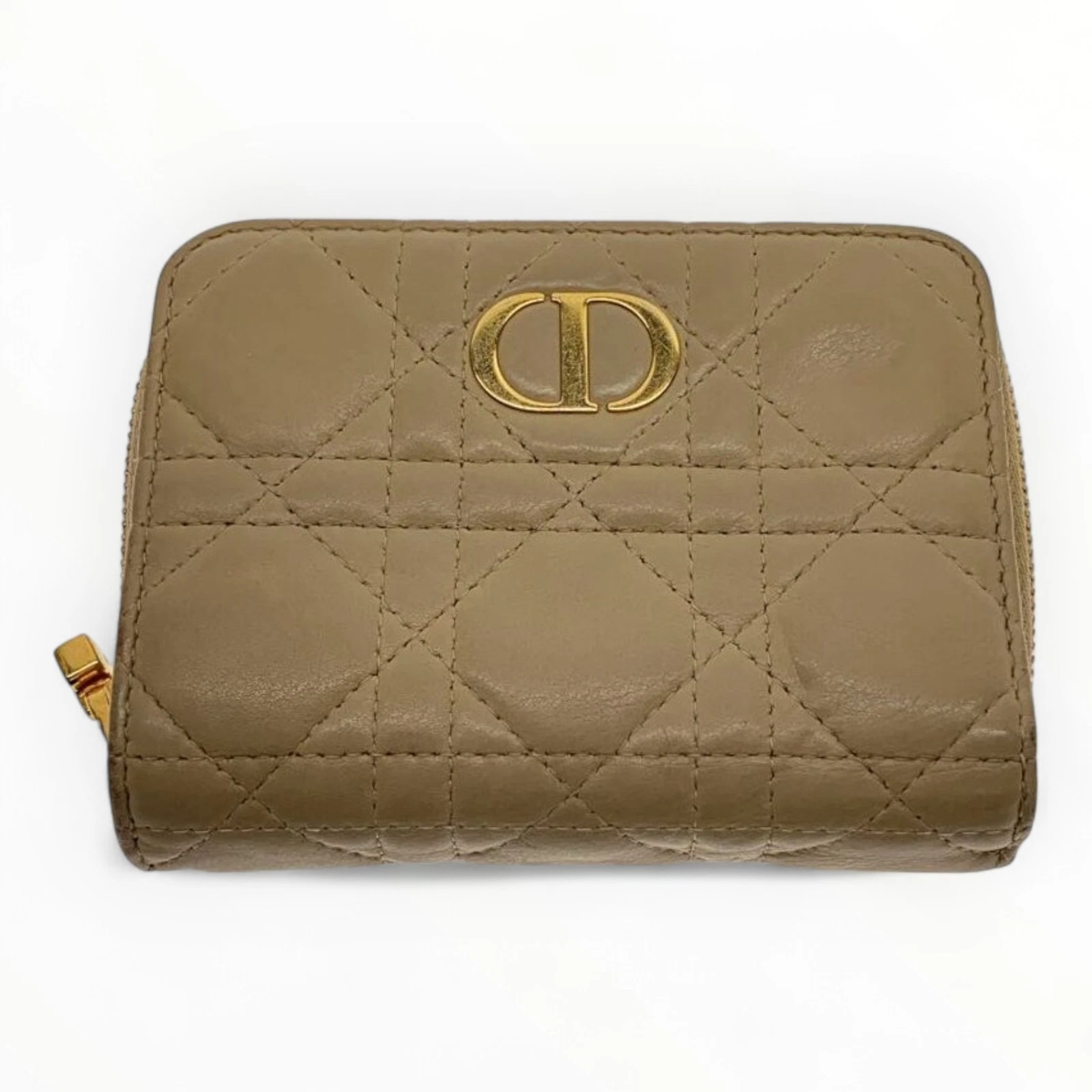 Christian Dior Portefeuille Bi Pliable Peau d'Agneau Femme 43 MA 0231 1720