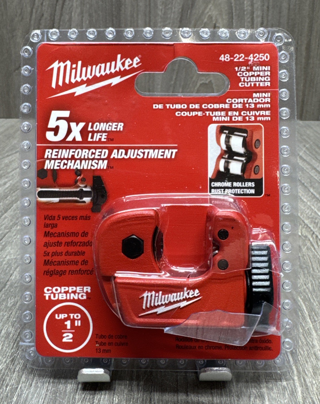 Milwaukee 48-22-4250 1/2 in Mini Copper Tubing Cutter (NEW SEALED)