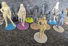 Sammlung  10 Resin Figuren 120 mm Und 150 mm