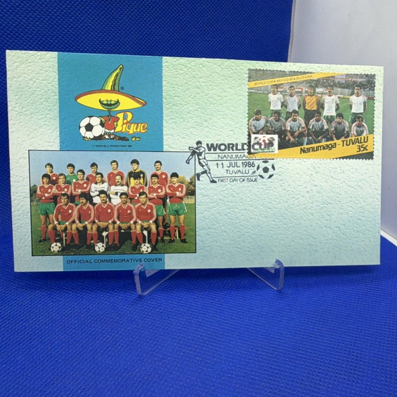 1986 México Soccer World Cup Commemorative Cover
