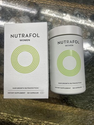 New Sealed Nutrafol Women s Hair Growth Nutraceutical Supp 120 Caps 01/2028