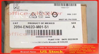 2094-EN02D-M01-S1 1PCS New EtherNet/IP Secure Speed Control 2094EN02DM01S1