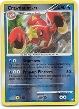 Crawdaunt 22/146 Rare Legends Awakened Pokemon Reverse Holo