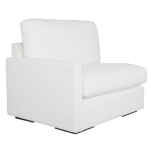 Uttermost Refuge Arctic White Left Arm Facing Sofa - Picture 5 of 6