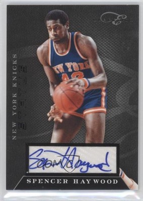 2010 Panini Elite Black Box Status Signatures /149 Spencer Haywood Auto HOF 1b8