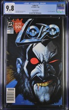 LOBO #1 CGC 9.8 NM/M EDIZIONE EDICOLA DC COMICS 1990
