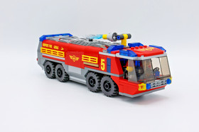 LEGO City set 60061 Airport Fire Truck with Minifigures & Instructions