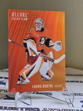 2025-26 Upper Deck Allure Color Flow Red-Orange  Lukas Dostal #CF-13 EX/NM *Note