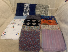 149Pc Lot Pre-Cut Multicolor Cotton Fabric Squares For Quilts / Crafts 5x5 - NEW