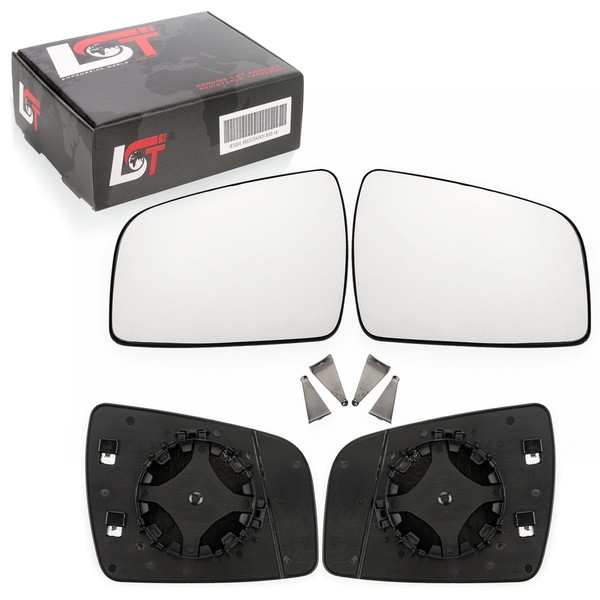 2X AußEnspiegel Glas Links Rechts Beheizt Konvex Set FüR Opel Zafira B A05 08-15-image