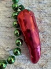 HOT CHILI PEPPER New Orleans MARDI GRAS Party Necklace + 2 Red Hot Pepper Beads — photo 8