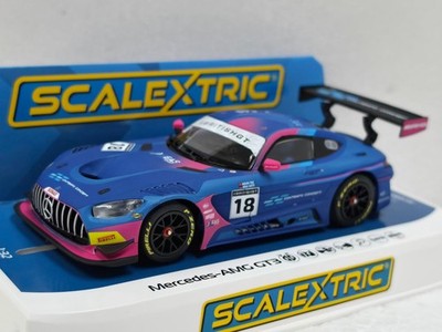 Scalextric C4623 Mercedes AMG GT3 British GT 2024 1:32 Slot Car *DPR*