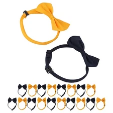 20Pcs Dog Tie Cat Bow Fashional Cute Adjustable Dog Bow Ties with Adjustable