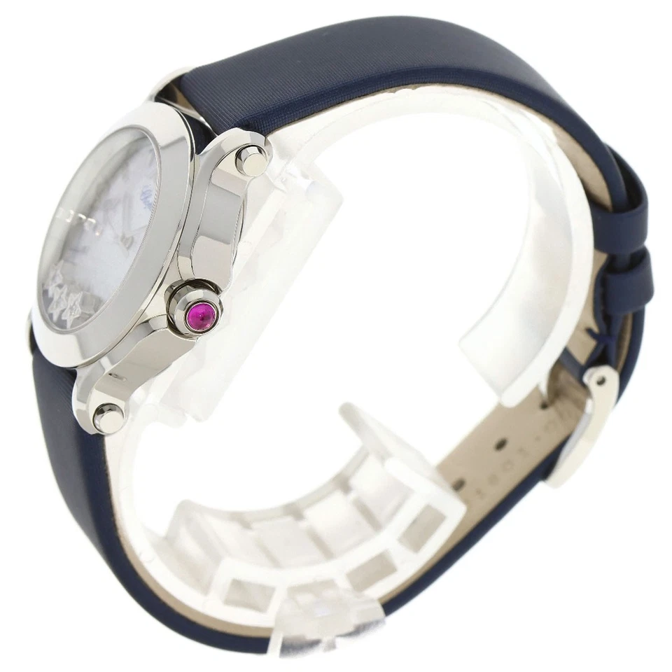 Relojes Chopard Happy Sports 3P Diamante 27/8509 Acero Inoxidable/Satinado x Cuero... Foto 2 de 4