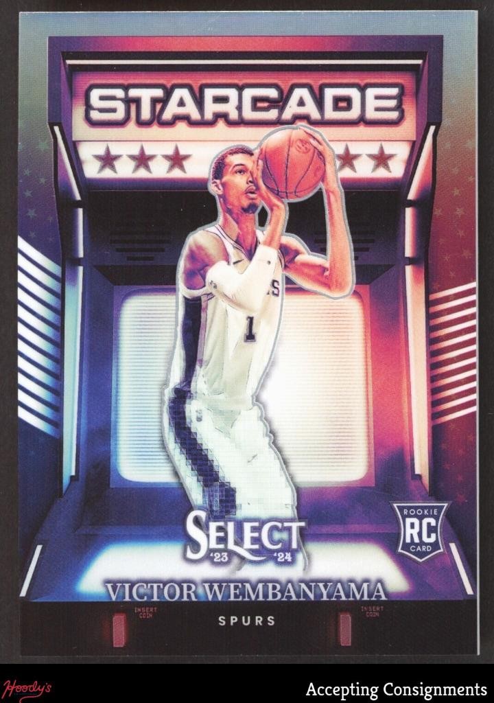 2023-24 Select Starcade #5 Victor Wembanyama Rookie RC SP SPURS