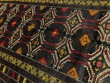 4.5 X 9.5  COLLECTRS' ITEM Antique Nomad  Maldari, Tribal Latif Khani Nomad Rug