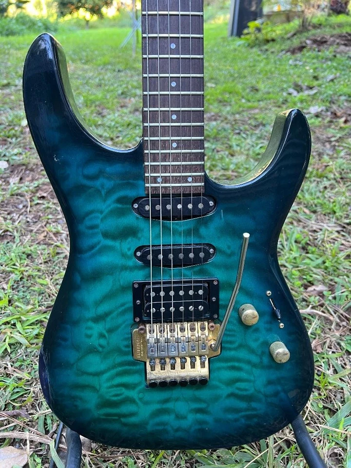 Fernandes FR917 guitar - image 2 of 4