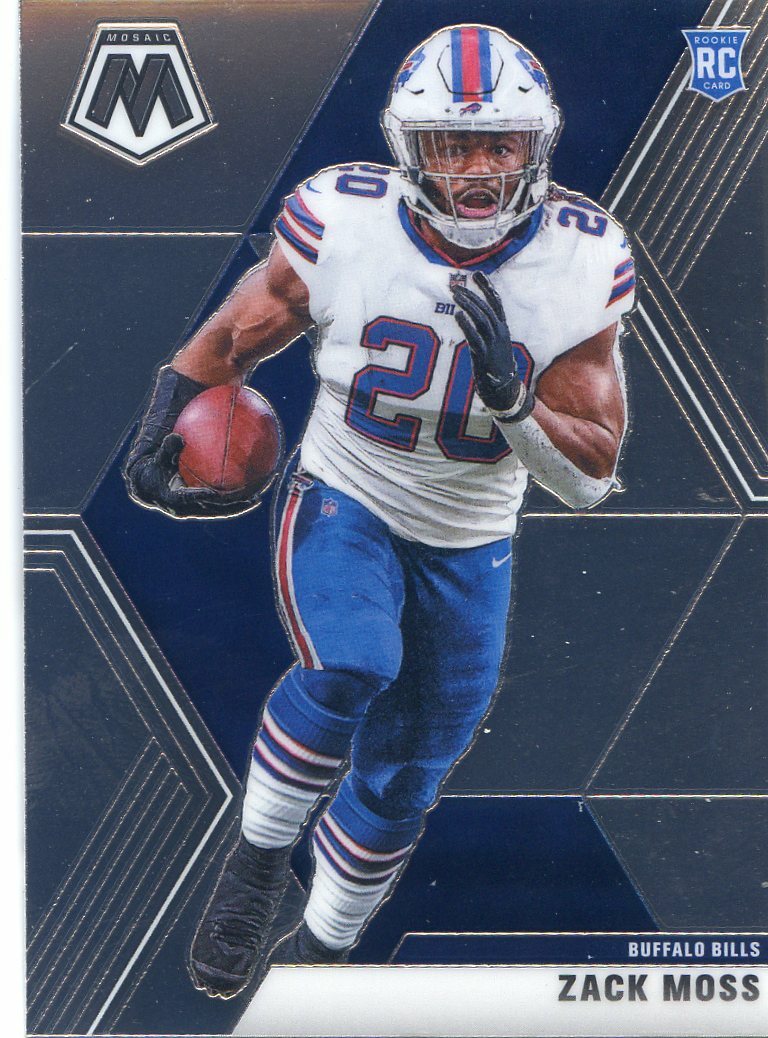 NFL ZACK MOSS選手の直筆サイン入りジャージ（カード付き） NFL ZACK