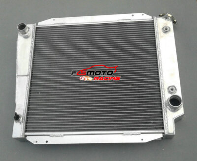 3 ROW for 1966-1977 Ford Bronco Wagon/Roadstter 5.0L 302 V8 AT Aluminum Radiator