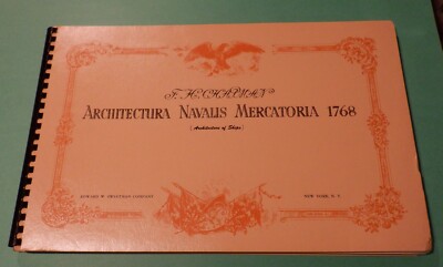 ARCHITECTURE NAVALIS MERCATORIA 1768 / ARCHITECTURE OF SHIPS 1768