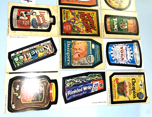 TARJETAS TOPPS WACKY PACS 17 DIFERENTES EXCELENTE ESTADO ENVÍO GRATIS EN EE. UU. - Imagen 11 de 13