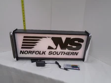 Norfolk Southern LED Display lighted sign lightbox Wall Hanging Light