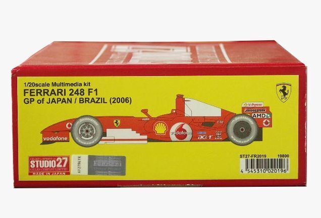 STUDIO 27 1/20 Ferrari 248 F1 GP of Japan/Brazil 2006 ST27 STUDIO 27 1/20 Ferrari 248 F1 GP of Japan/Brazil 2006 ST27