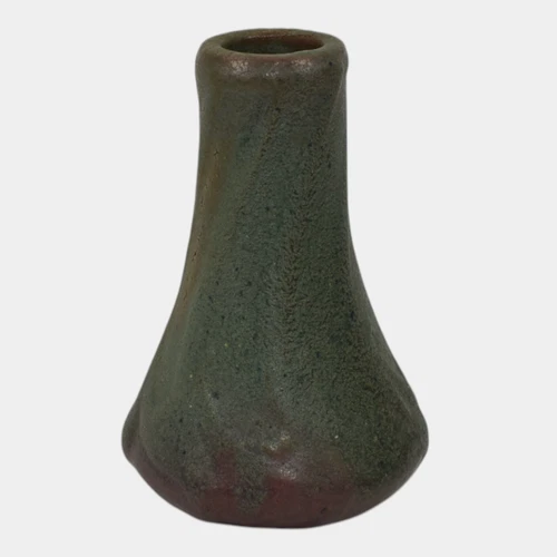 Van Briggle 1907-12 Vintage Arts And Crafts Pottery Green Purple Vase 611