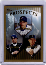 1999 Topps - Prospects Michael Barrett, Robert Fick, Ben Davis #208