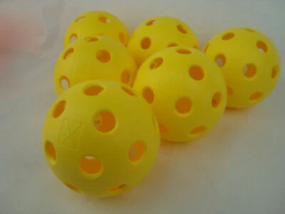 FRANKLIN SPORTS New 12 Franklin X-26 Pickleball Indoor Ball set of 12 Optic Yellow