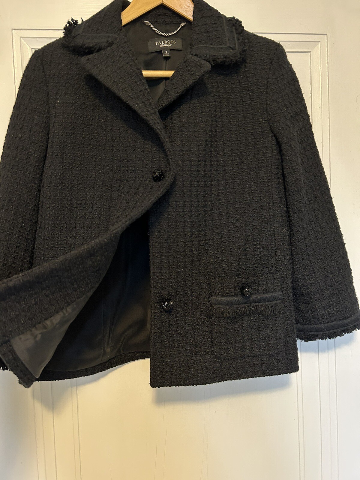Talbot Black Blazer (missing 1 Button) - image 3