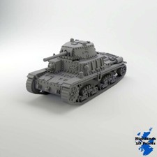 M15/42 Tank WW2 Tabletop Gaming 3D Print