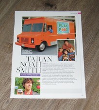 CHILD STARS THEN & NOW Taran Noah Smith original ONE page PHOTO + text