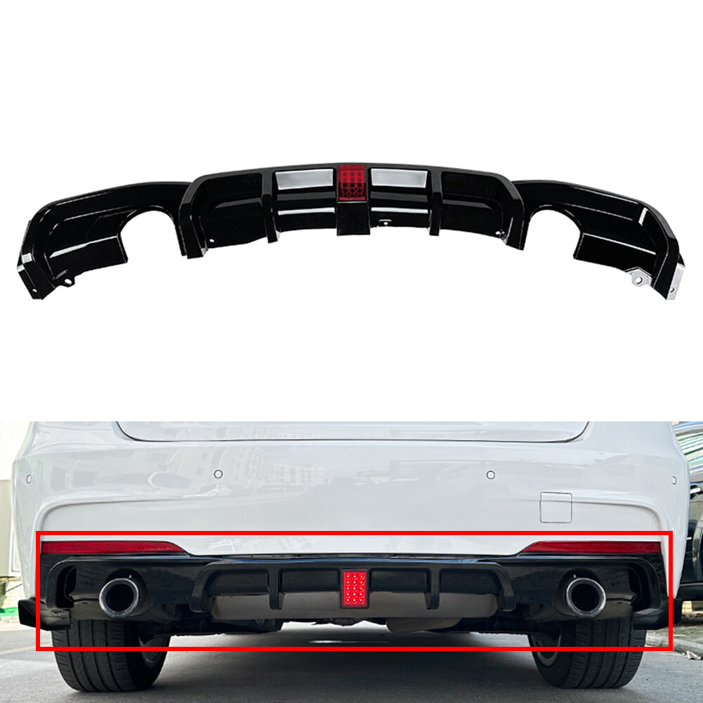 BMW 3 Series F30 F31 F35 M Sport Rear Bumper Protector Spoiler Lip 2012-2019