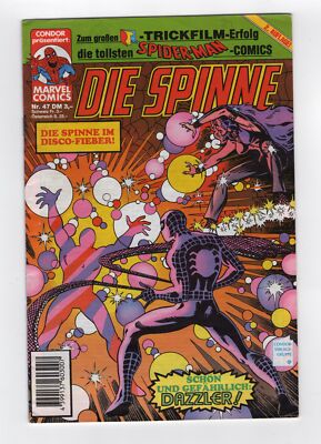 1980 MARVEL AMAZING SPIDER-MAN #203 3RD APPEARANCE OF DAZZLER RARE KEY GERMAN