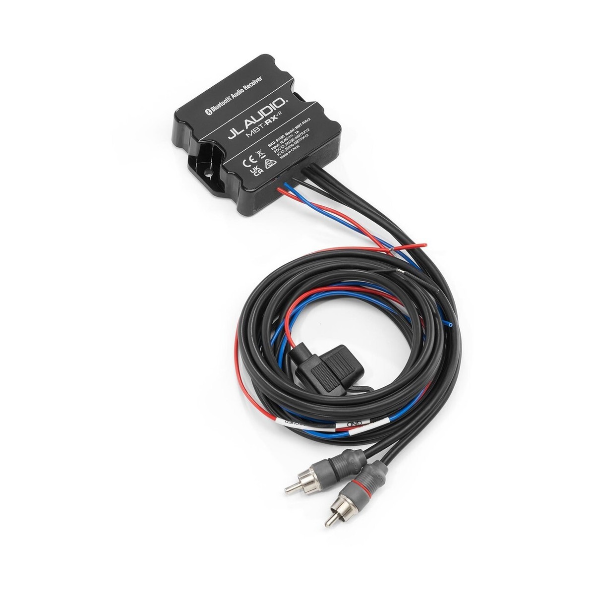 JL Audio MBT-RX v2 Weatherproof Bluetooth Receiver Bluetooth