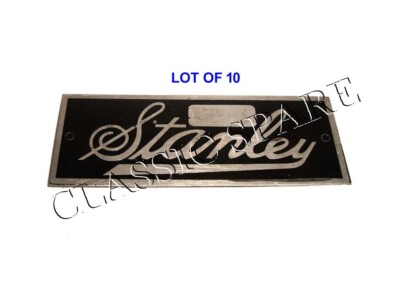 Brand New Stanley Steamer 1897-1927 -Hi Quality Acid Etched Aluminum Data Plate