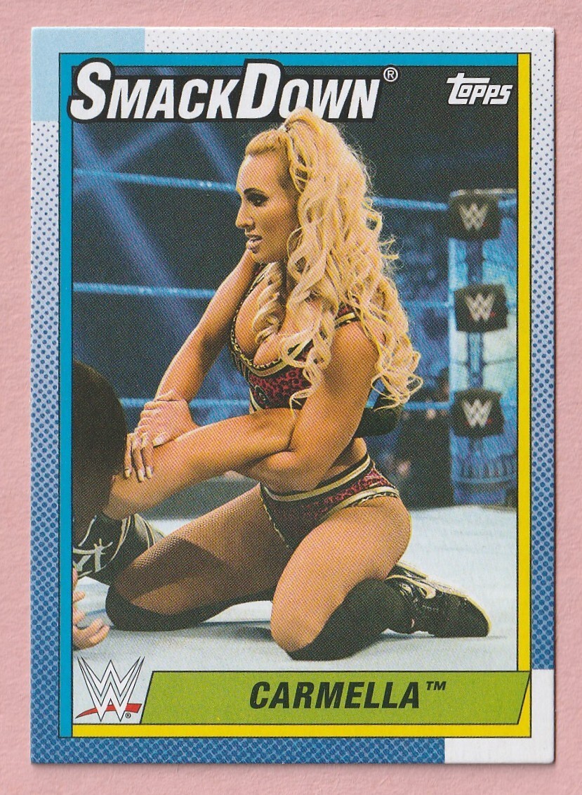 2021 Topps Heritage WWE #53 Carmella