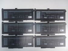 LOT of 6 Battery 63Wh RJ40G For Dell Latitude 5420 5520 Precision 3560 Tested