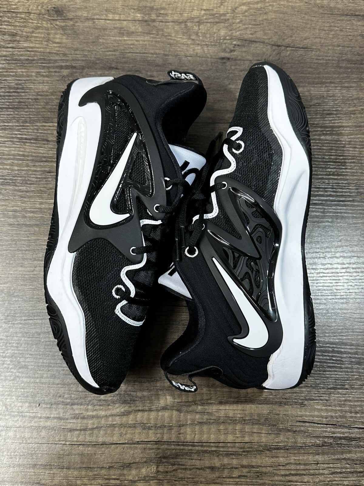 Nike KD 15 TB Black White DX6648-002 Men's Basketball Shoes Size 7