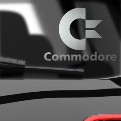 Commodore Aufkleber Sticker C64 Retro PC